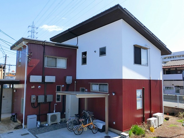 メリハリをつけたツートンカラー