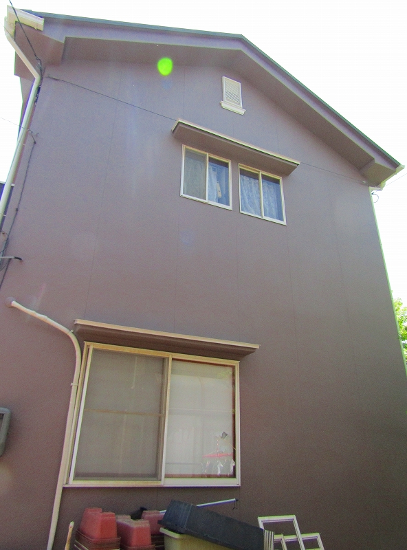 外壁塗装完成