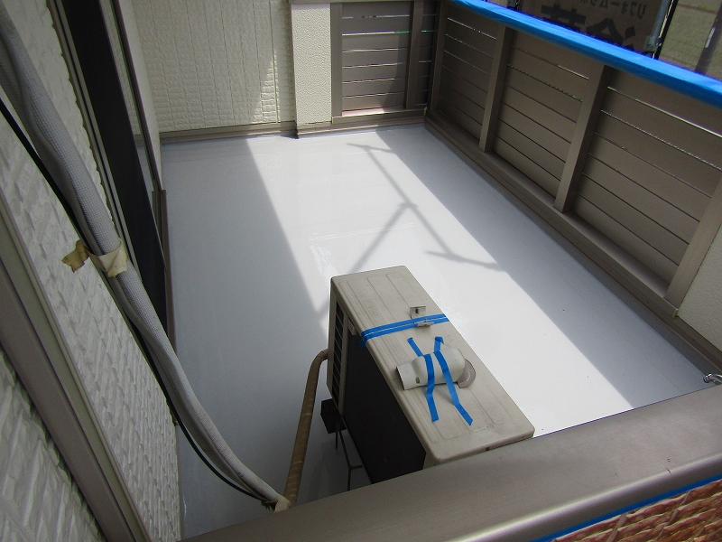 バルコニーウレタン防水