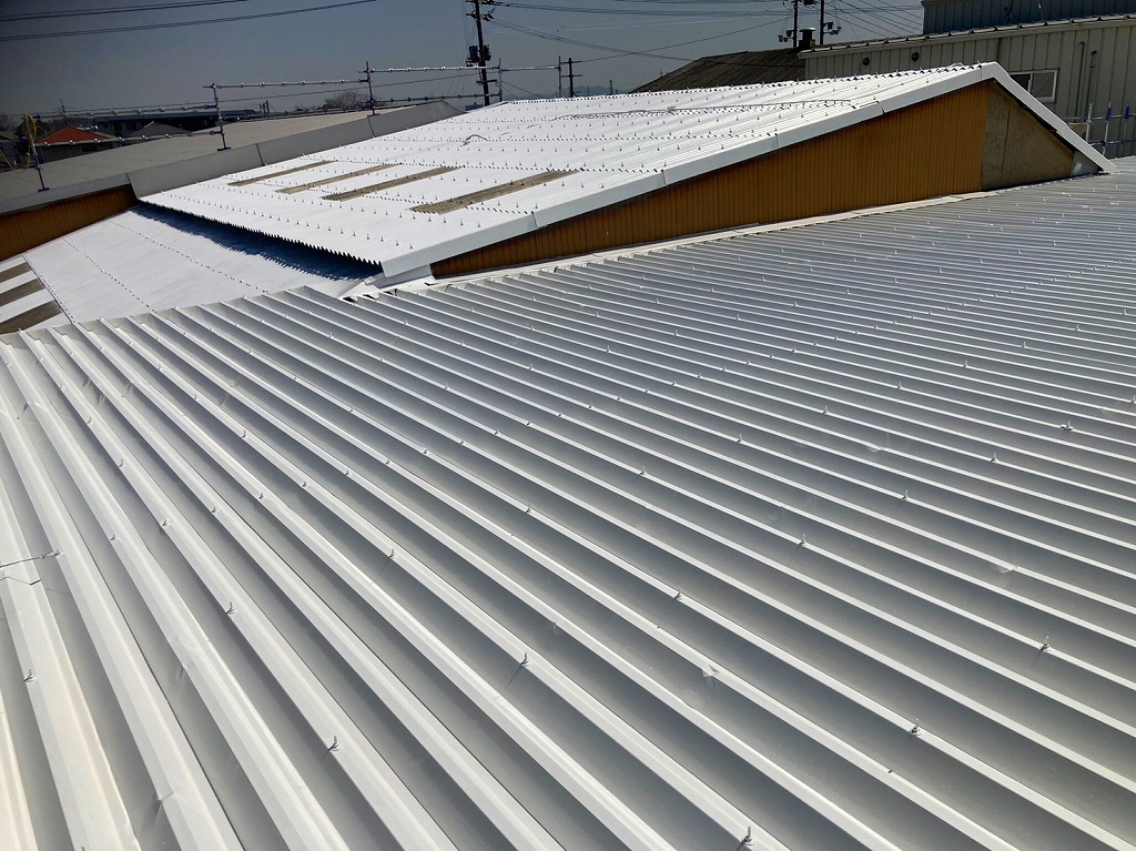 遮熱塗料で塗装