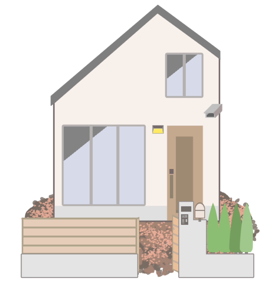 防犯意識の高い家