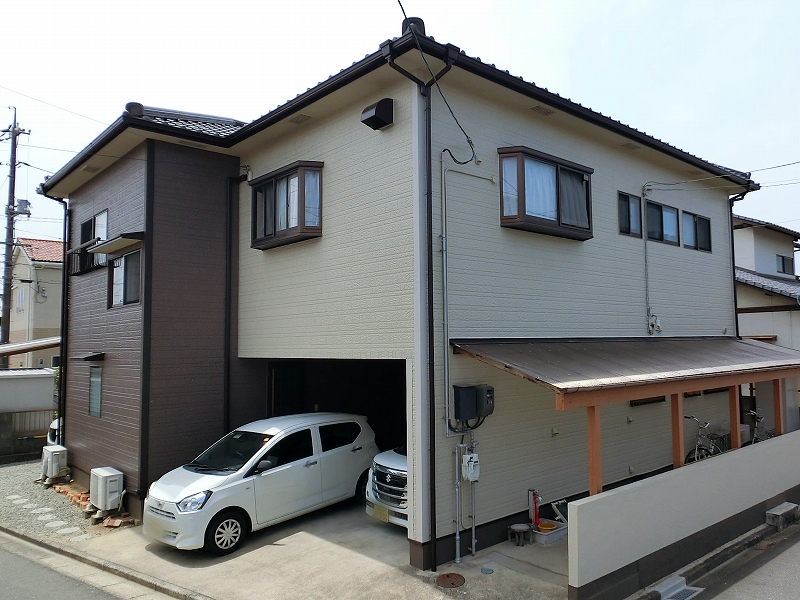 外壁塗装　完成