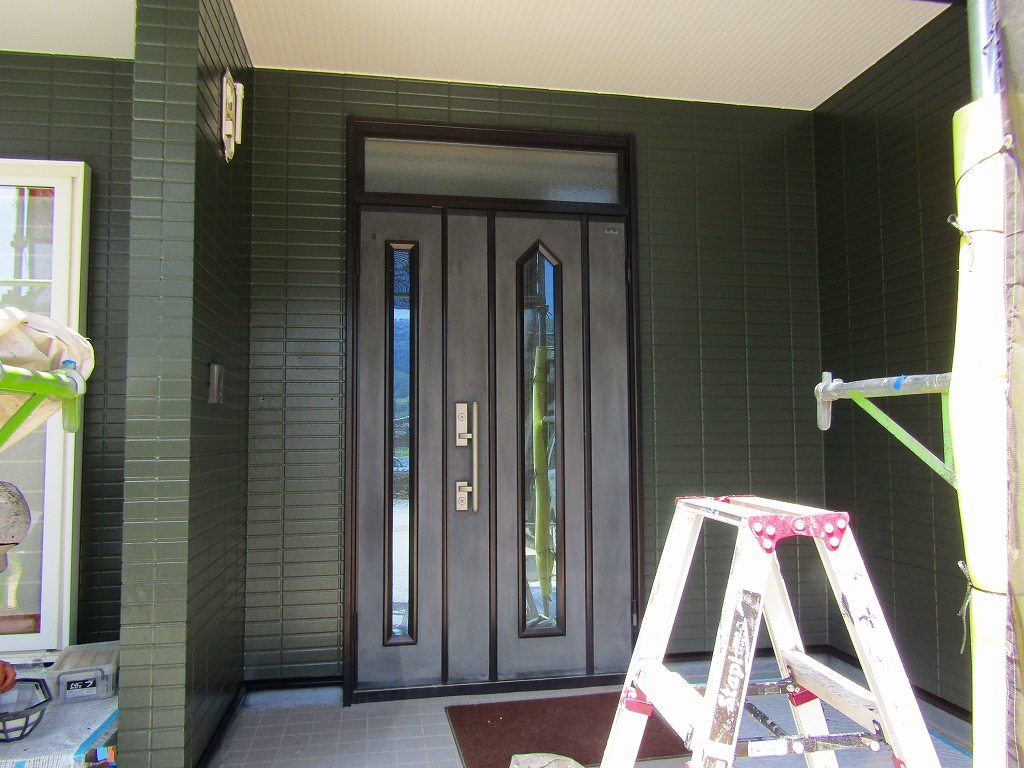 玄関ドア施工前