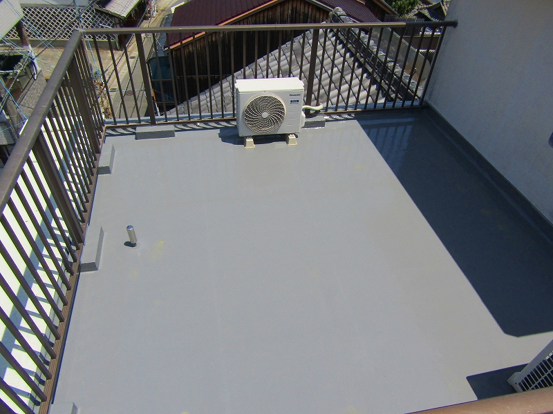 防水工事　完成