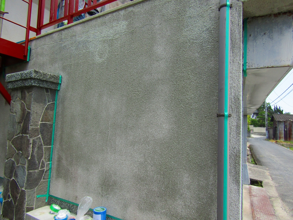 外壁　モルタルの補修