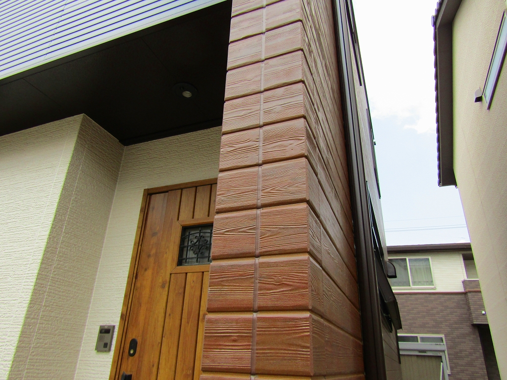 外壁のコーナー