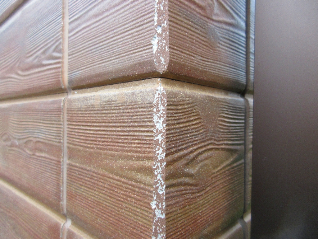 コーナー部分の劣化