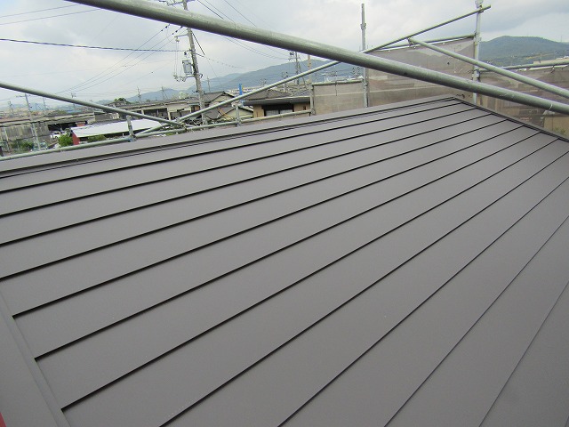 屋根　葺き替え工事